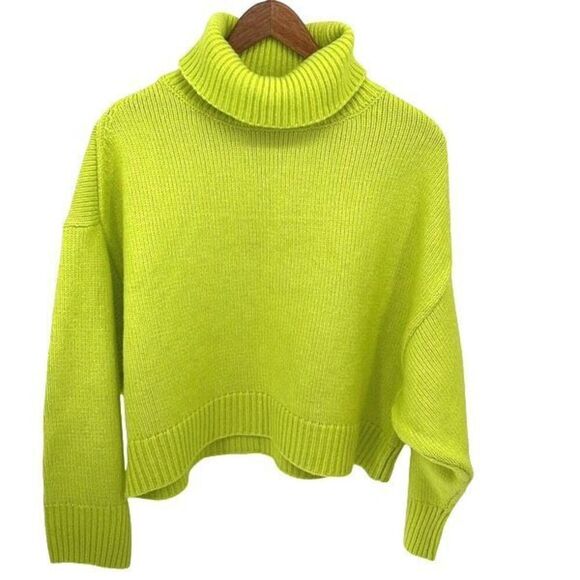525 America EDIE CHUNKY‎ TURTLENECK PULLOVER Relaxed Sweater Size XSmall NWOT - Picture 2 of 10